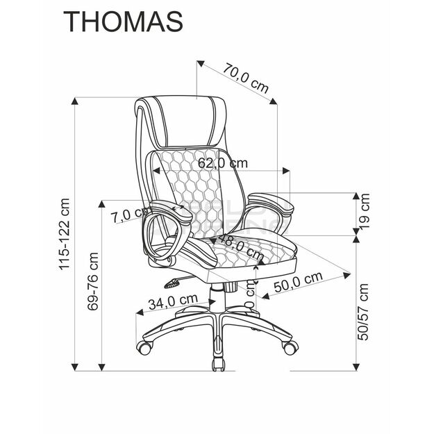 Darbo kėdė THOMAS