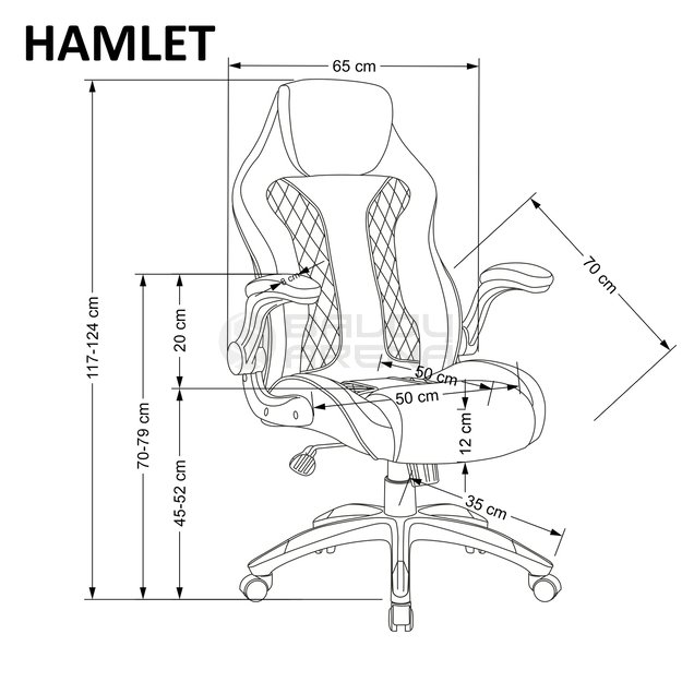 Darbo kėdė HAMLET