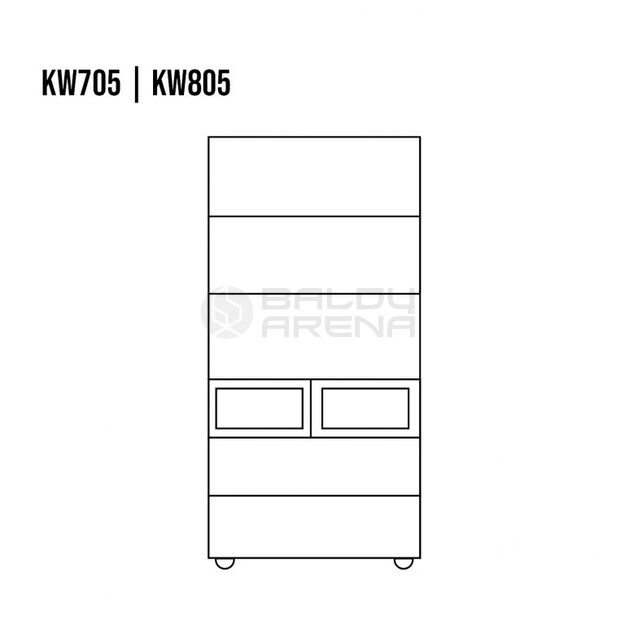 Vitrina standard KW805