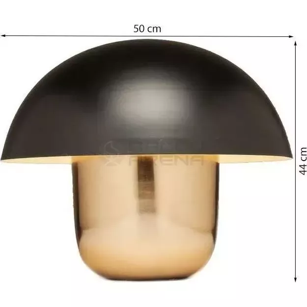 Stalinis šviestuvas Mushroom Copper-Black 44cm