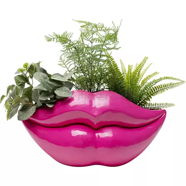 Dekoratyvinė vazelė Lips Pink 28cm