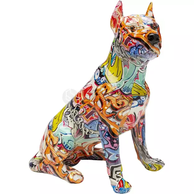 Dekoratyvinė statulėlė Graffiti Dog 41cm