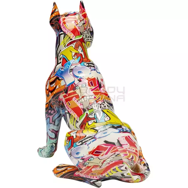 Dekoratyvinė statulėlė Graffiti Dog 41cm