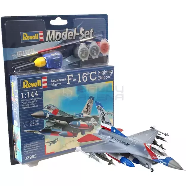 Model Set F-16C USAF - PLASTIKINIS modeliavimo rinkinys