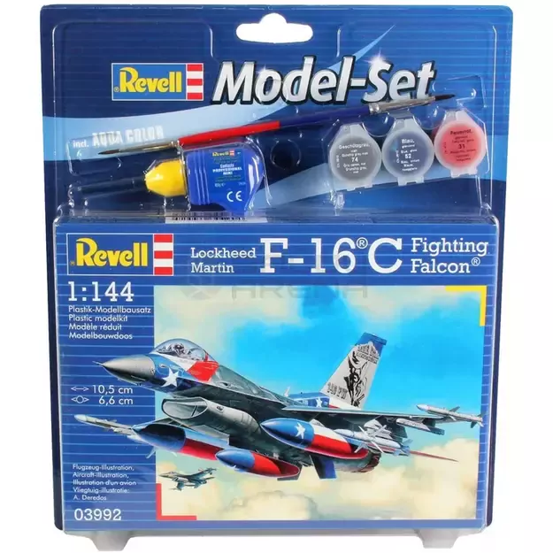 Model Set F-16C USAF - PLASTIKINIS modeliavimo rinkinys