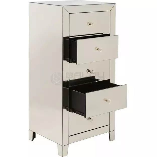 Komoda Luxury Champagne 5 Drawers