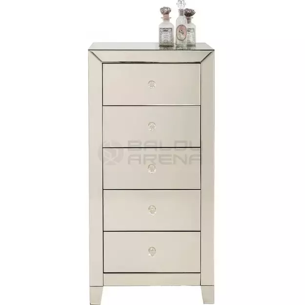 Komoda Luxury Champagne 5 Drawers