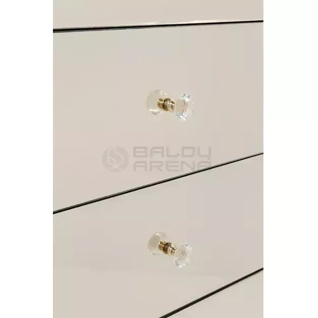 Komoda Luxury Champagne 5 Drawers