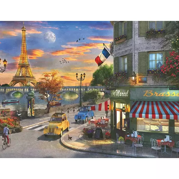 Puzzle 2000 Paris Sunset - RAVENSBURGER 3D dėlionė