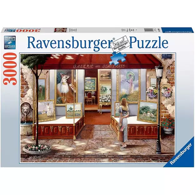 Puzzle 3000 Gallery of the Arts - RAVENSBURGER dėlionė