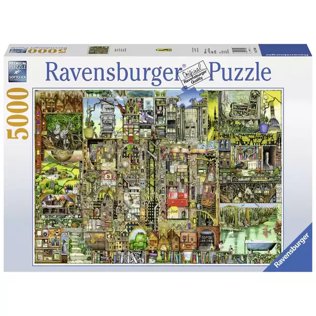 Ravensburger dėlionė "Puzzle 5000 Bizzare Town"