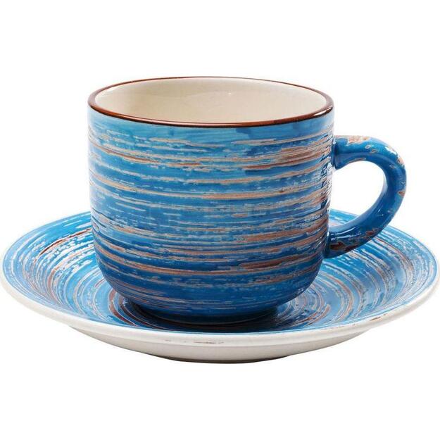 Kavos puodelis Swirl Blue (2/Set)