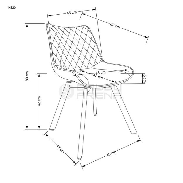 Kėdė K-520
