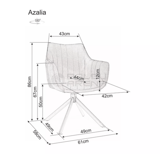 Kėdė AZALIA BREGO