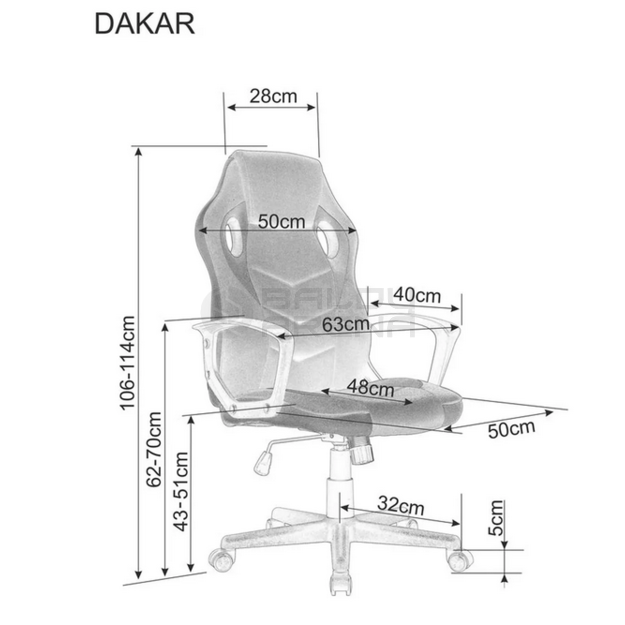 Darbo kėdė Dakar