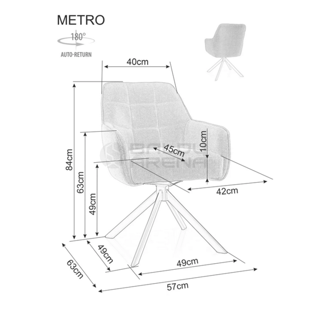 Kėdė METRO BJORN