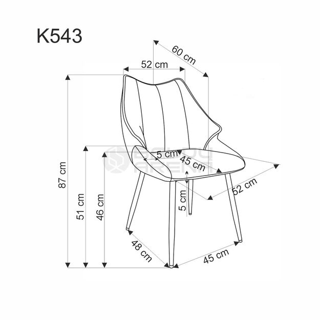Kėdė K-543