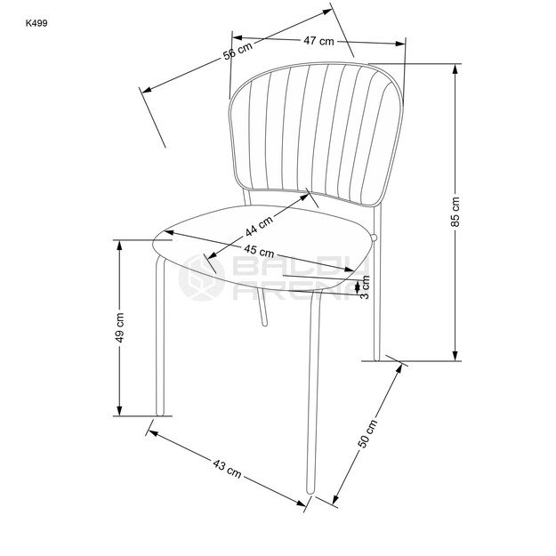 Kėdė K-499