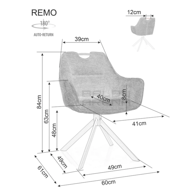 Kėdė REMO BREGO