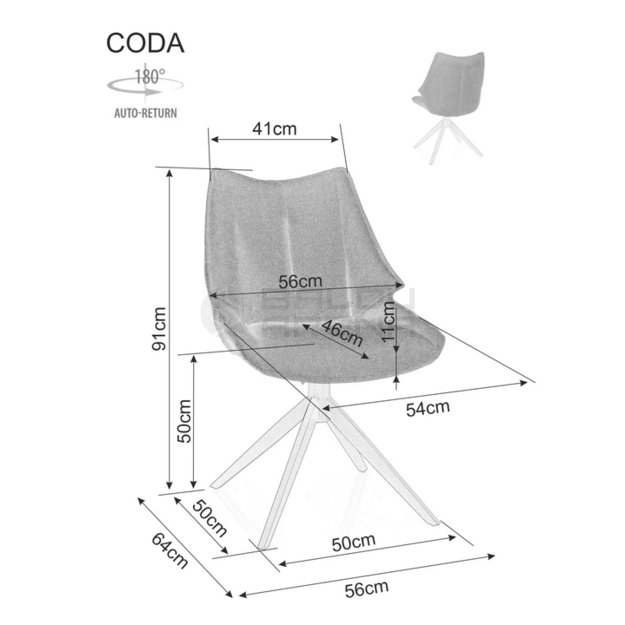 Kėdė CODA VARDO