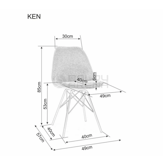 Kėdė KEN BREGO