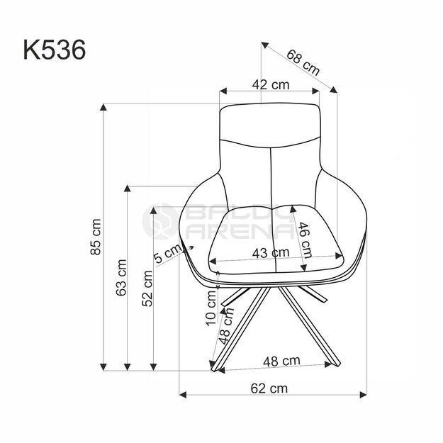 Kėdė K-536