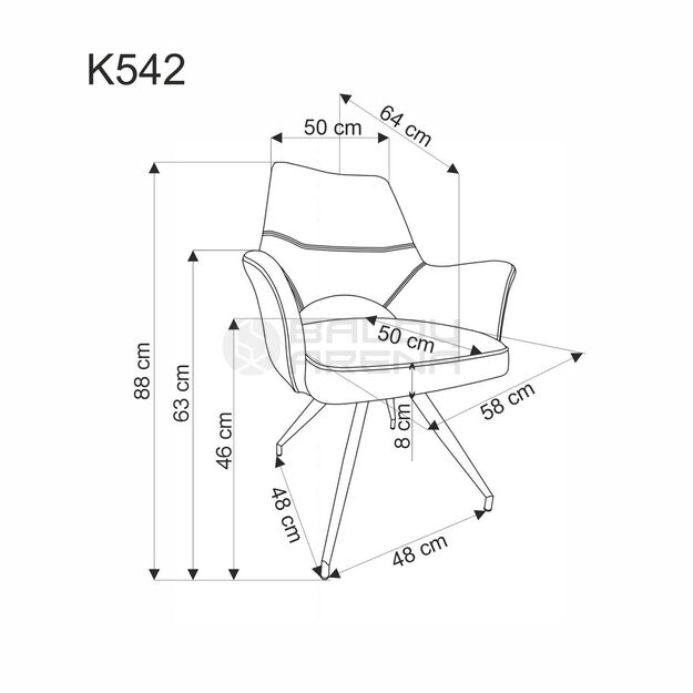 Kėdė K-542