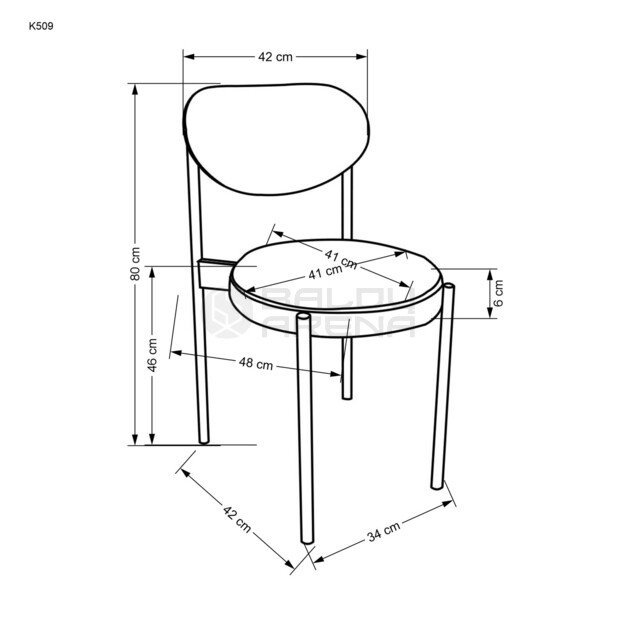   Kėdė K-509