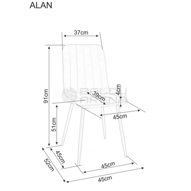 Kėdė ALAN BREGO