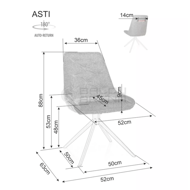 Kėdė ASTI BREGO