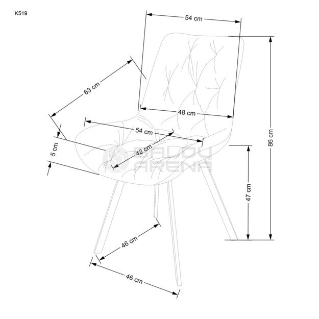 Kėdė K-519