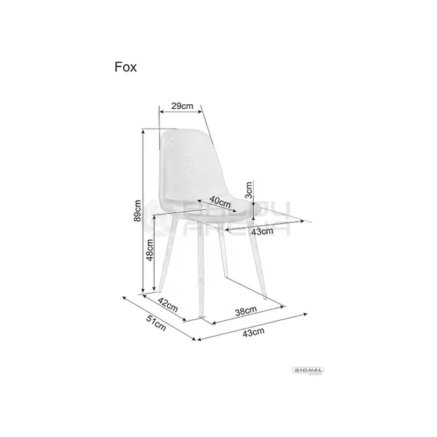 Kėdė FOX B