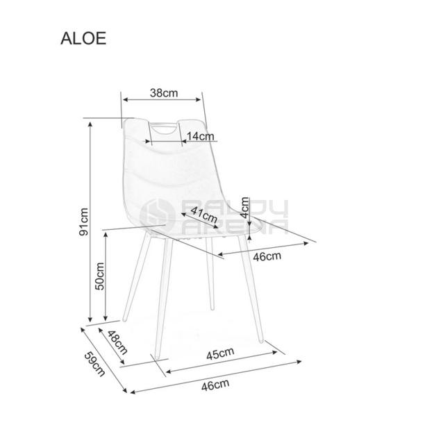 Kėdė ALOE