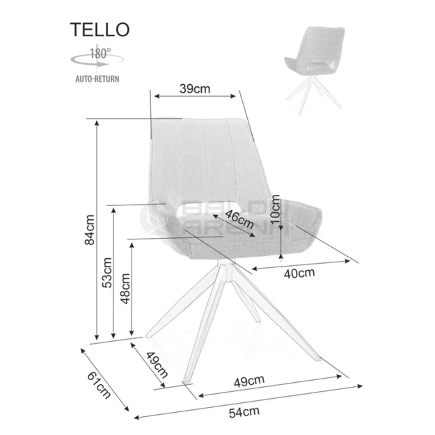 Kėdė TELLO BJORN